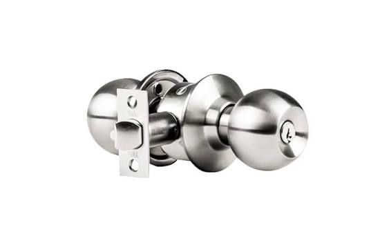 YALE VCA4147 US32D US5 US11 CA5147 US32D Stainless Steel Cylindrical Knob Lock-Entrance Door Knob Lock Set Kunci Pintu