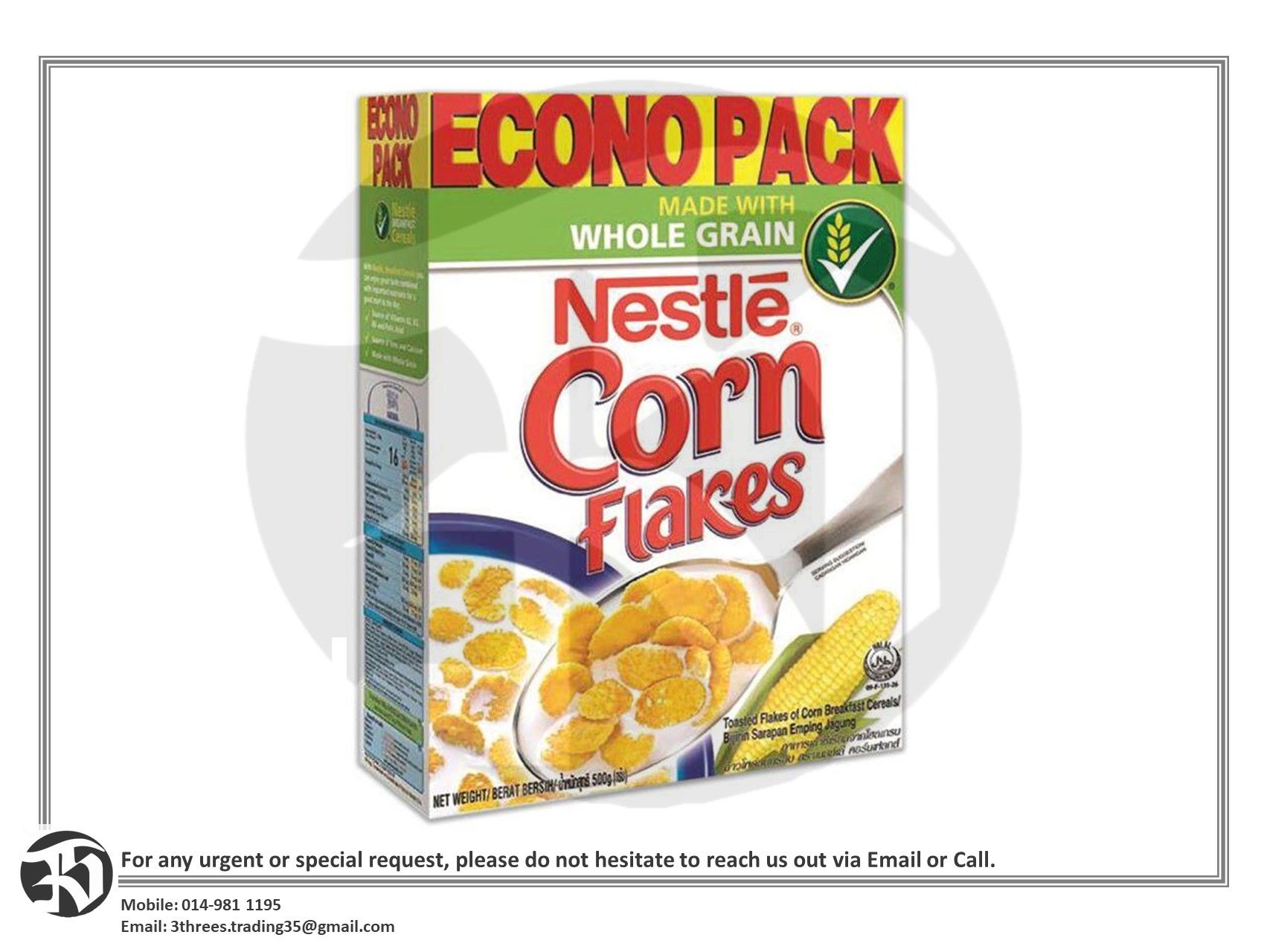 Nestle Corn Flakes Cereal 500g