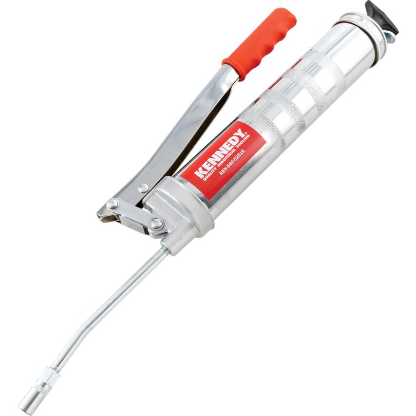 Kennedy Side Lever Grease Gun, 400cc, Bulk/Cartridge/Suction Fill, 4500psi
