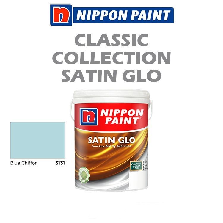 NIPPON SATIN GLO - BLUE CHIFFON 3131