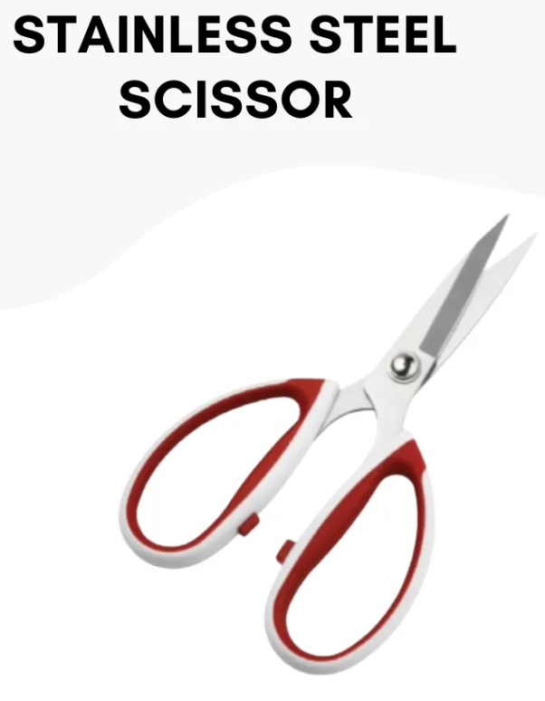 8" NIETZ STAINLESS STEEL H/DUTY SCISSOR (541-13-203)