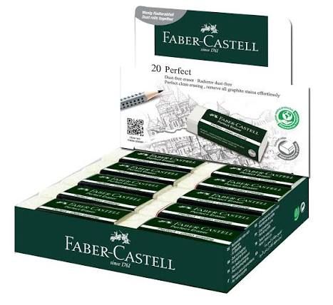 FABER-CASTELL ERASER DUST-FREE 7085-20 2X