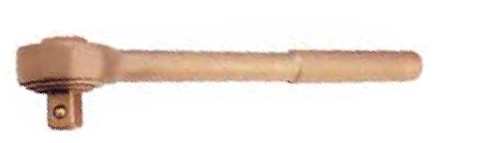Temo 1/2" Dr. x 245mm Safety Ratchet Wrench - Al-Br