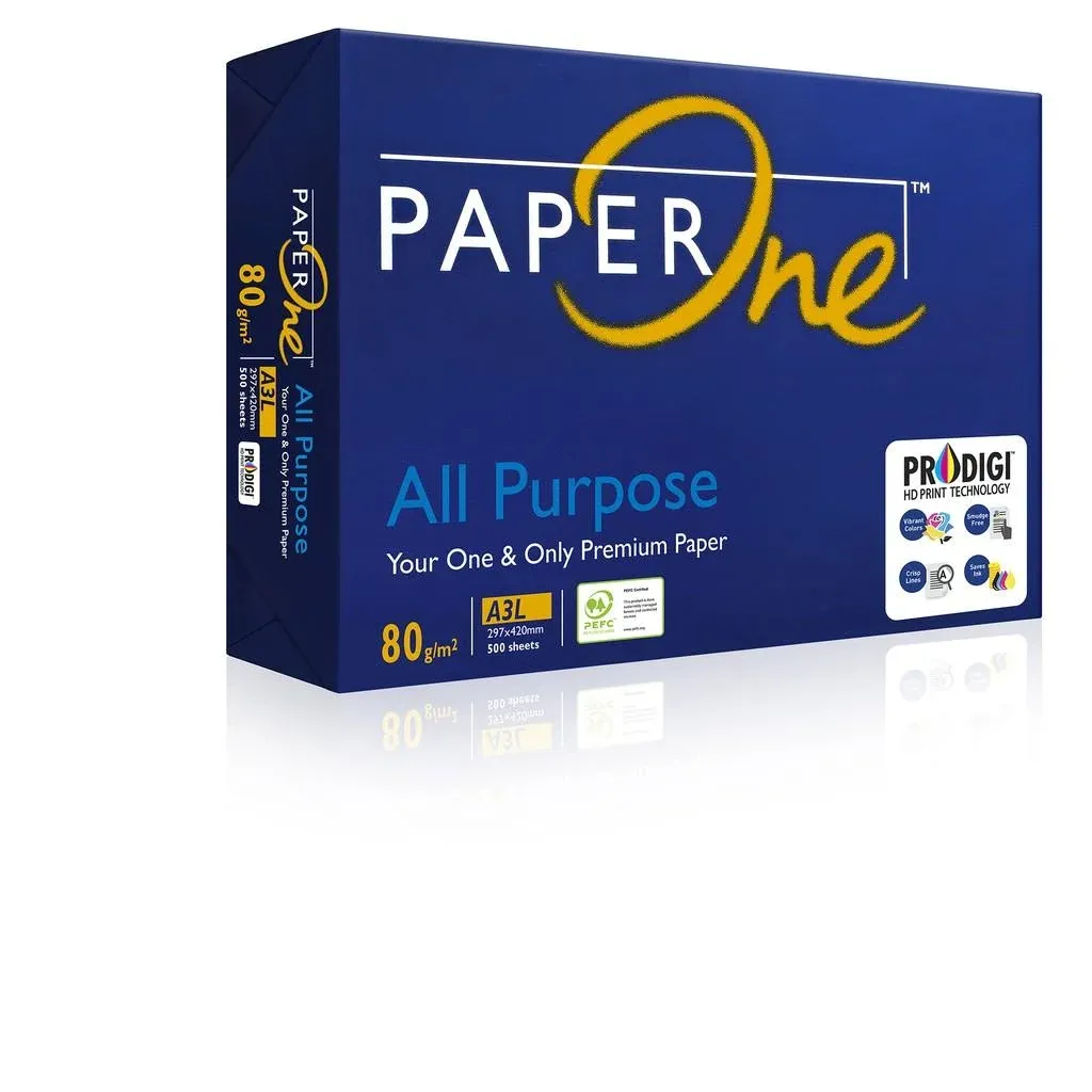 80GSM A3 PAPERONE GREEN 500S