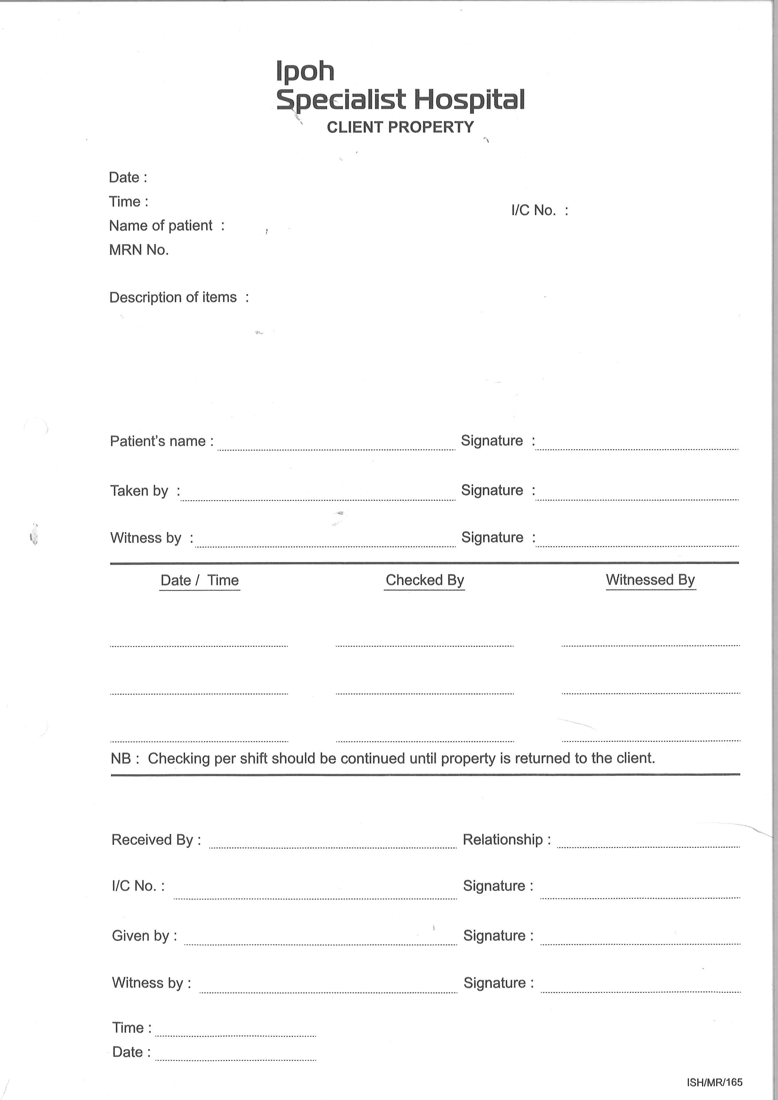 CLIENT PROPERTY