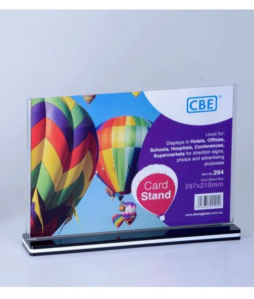 CBE 294 CARD STAND A4 (HORIZONTAL)