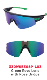 WORKSAFE SPARE LENS Green Revo Lens with Nose Bridge 330WSE3069-L03