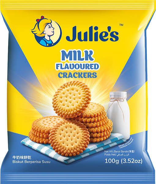 Julie's Milk Crackers 100g
