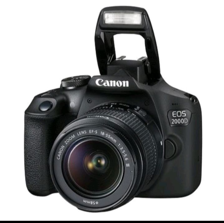 Ocha Canon DSLR EOS 2000D kit with EF-S 18-55mm f/3.5-5.6 IS II Lens
