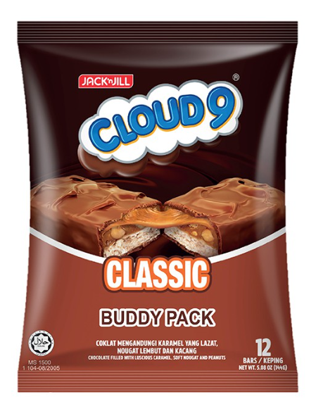 Loose Pack 12pcs x 12g Cloud 9 Classic