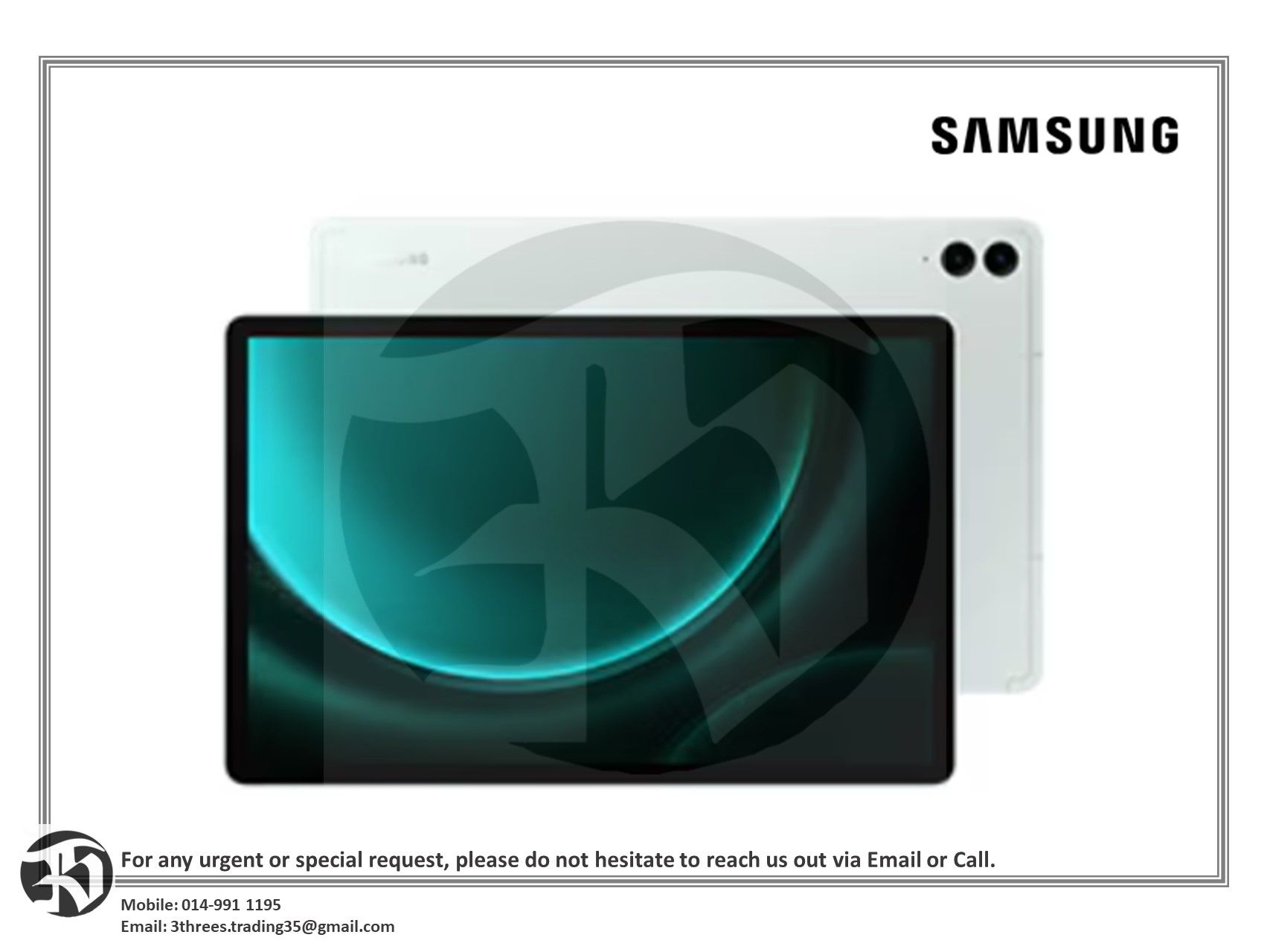SAMSUNG Galaxy Tab S9 FE+ 5G WiFi (256GB)