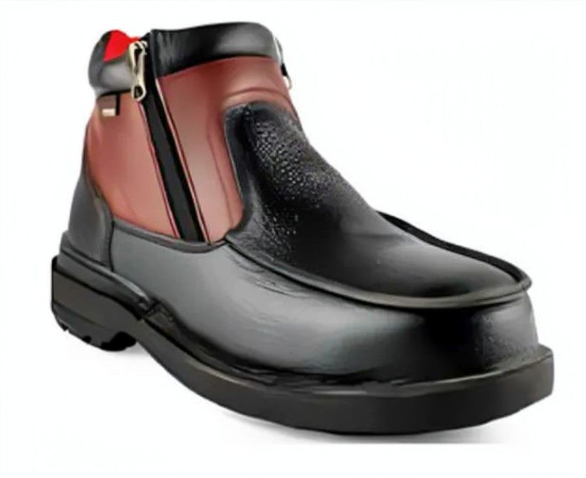 Black Hammer Mid-cut Double Zip - Brown