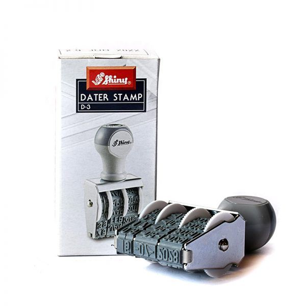 SHINY D-3 DATE STAMP /Shiny /Date Stamp /Shiny Date Stamp /Shiny D-3