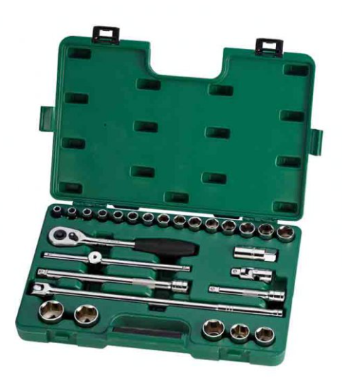 Sata 15PC 3/4“DR SOCKET SET (METRIC)