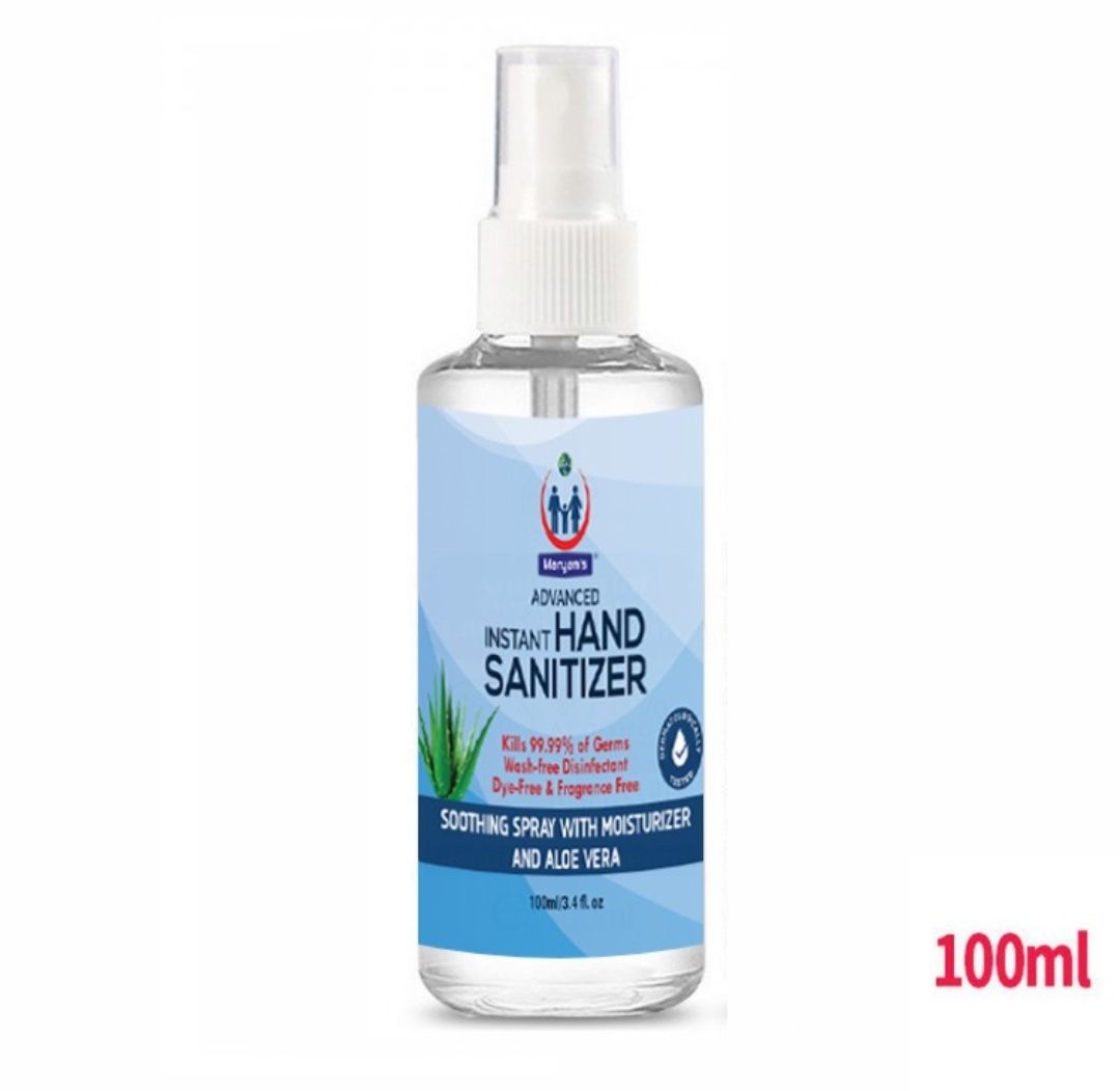 Advanced Hand Sanitizer Alcohol Moisturizing Hand Sanitizer Spray 100ml