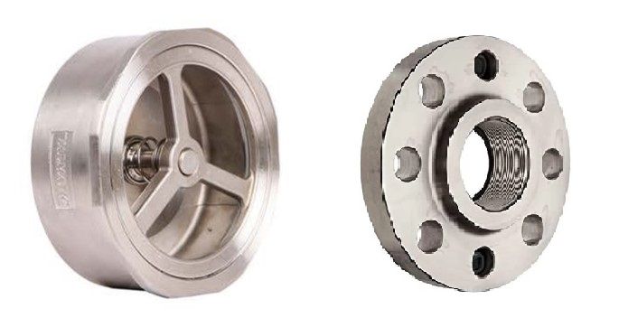 VALMATIC DISCO CHECK VALVE 2" FIG 4D7 & 2" FLANGE ADAPTER PN16