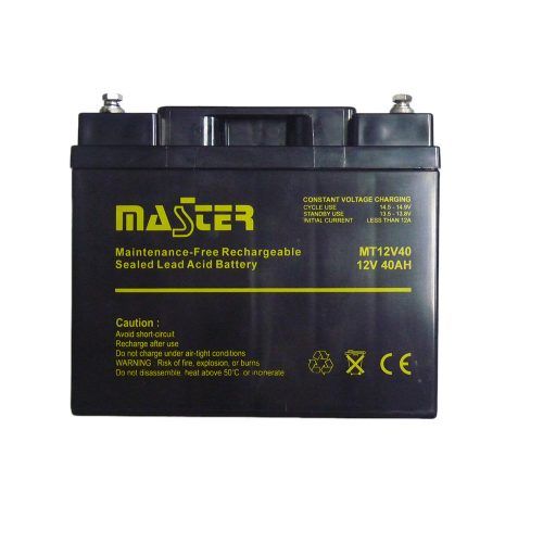 12V/40AH maintenance free battery