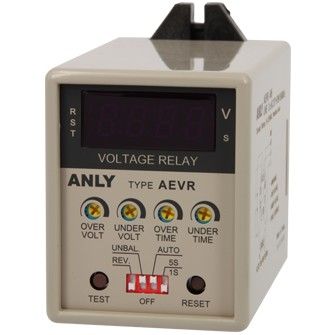 Genuine ANLY AEVR-N4 AC277-519V Multi Digital 3 Phase Voltage Controller (Taiwan)
