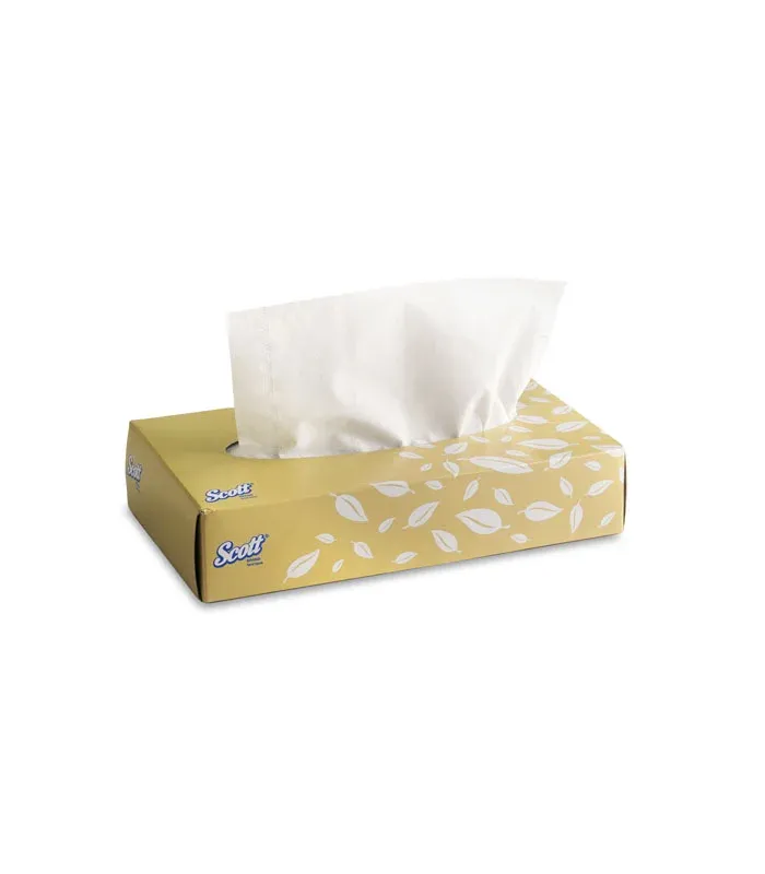 SCOTT FACIAL TISSUE FLAT 72X40S