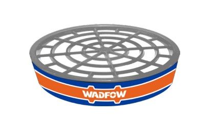 WADFOW CARTRIDGE, PROTECTION / FILTERING AGAINST DUST, SMOKE, FUMES, PARTICLES FROM METAL WORK WPV2502