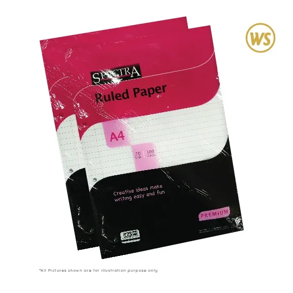 A4X70GMS X 100CS RULER PAPER