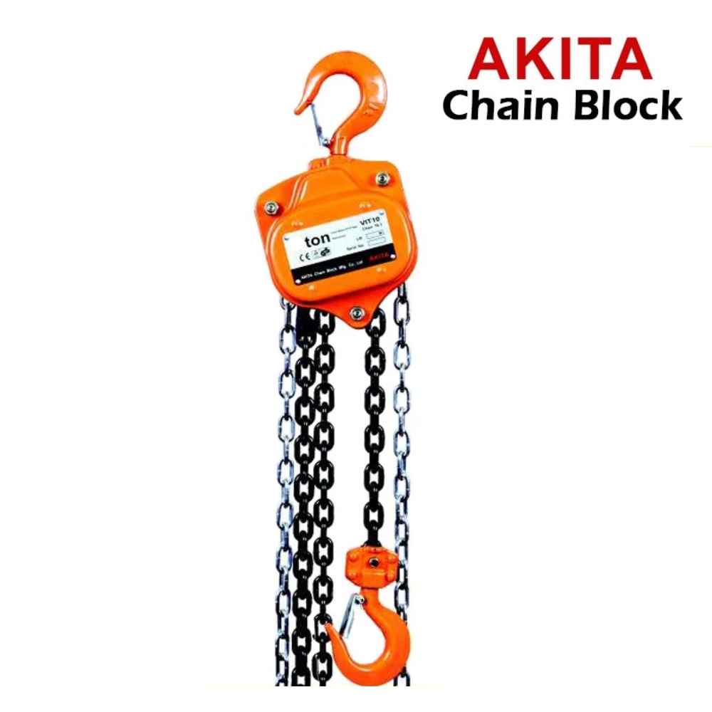 AKITA Heavy Duty Chain Block 2Ton x 3Meter