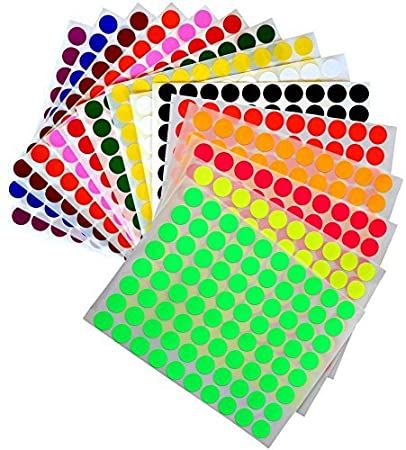 Self Adhesive Round Label 13mm