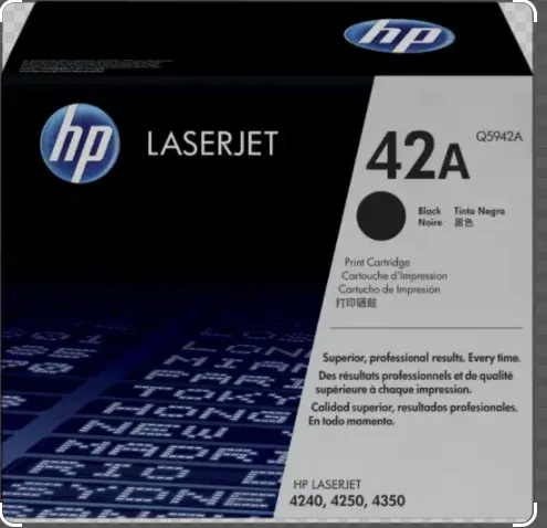 HP LaserJet Toner Cartridge 42A Black Q5942A