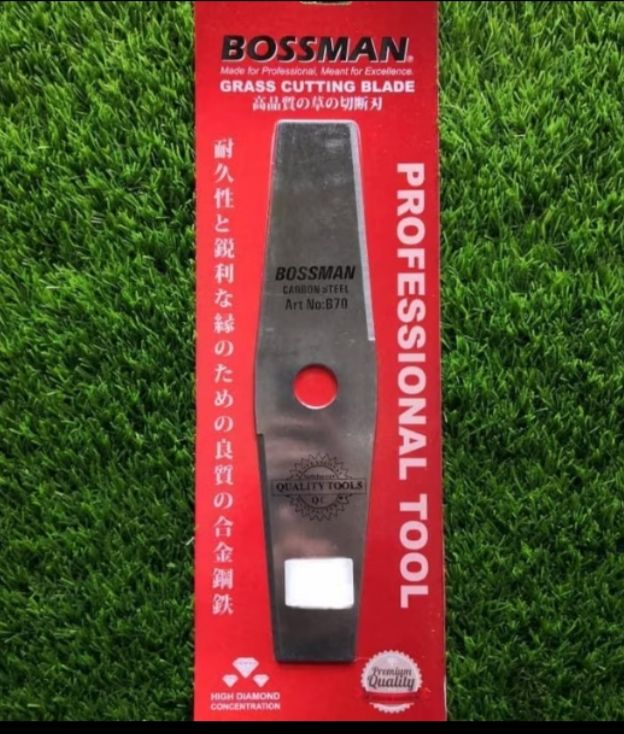 BOSSMAN 70/90MM x 305MM STEEL GRASS CUTTER BLADE