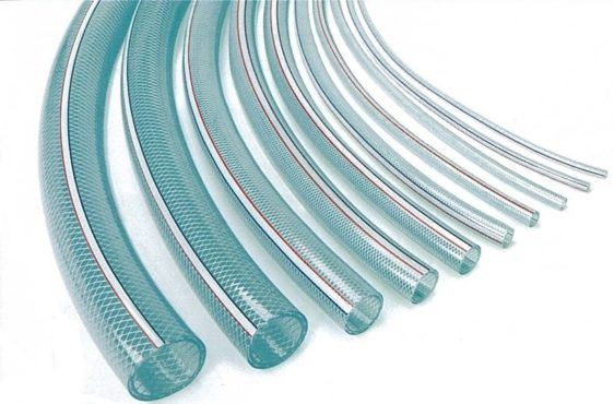Clear Braided Hose for Argon Gas [6mm x 50m]