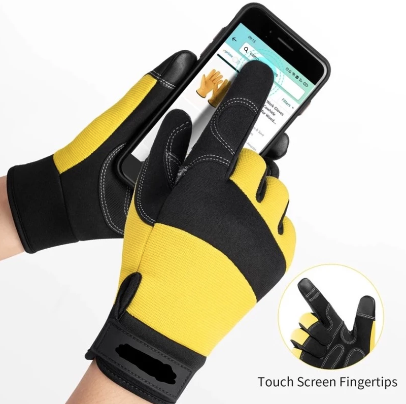 OEM OZERO MECHANICAL GLOVE FLEX EXTRA GRIP UNISEX WORKING WELDING SAFETY PROTECTION GARDEN SPORT GLOVES_ FREE SIZE