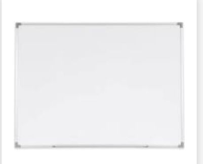 Magnetic whiteboard 1 1/2kaki X 2 kaki