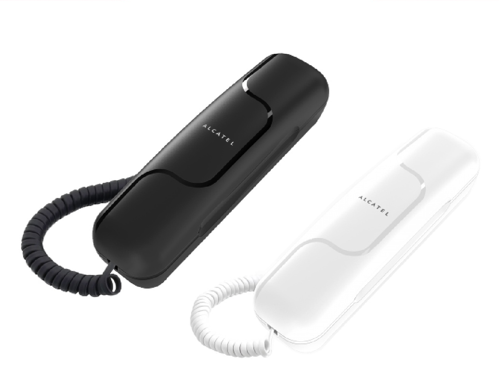 ALCATEL T06 (BLACK/ WHITE) SINGLE LINE PHONE