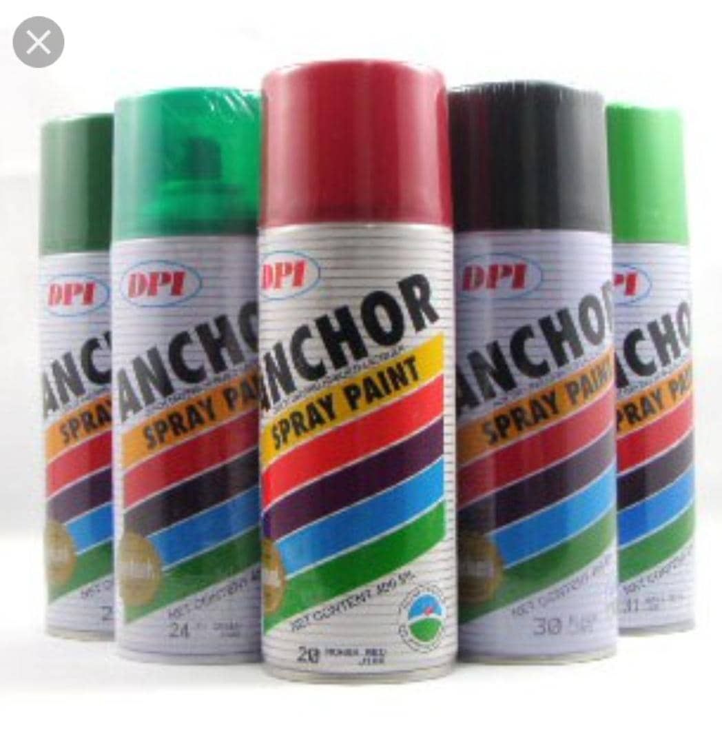 Spray paint Anchor