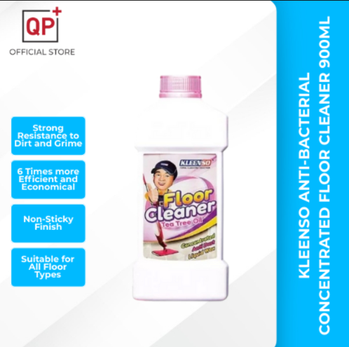 KLEENSO ANTI BACTERIAL CONCENTRATED FLOOR CLEANER 9 IN 1 TEA TREE OIL 900ML  l PENCUCI l 清洁液洗地抹地水-
