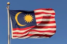 2' X 4' MALAYSIA FLAG (POLYMESH)