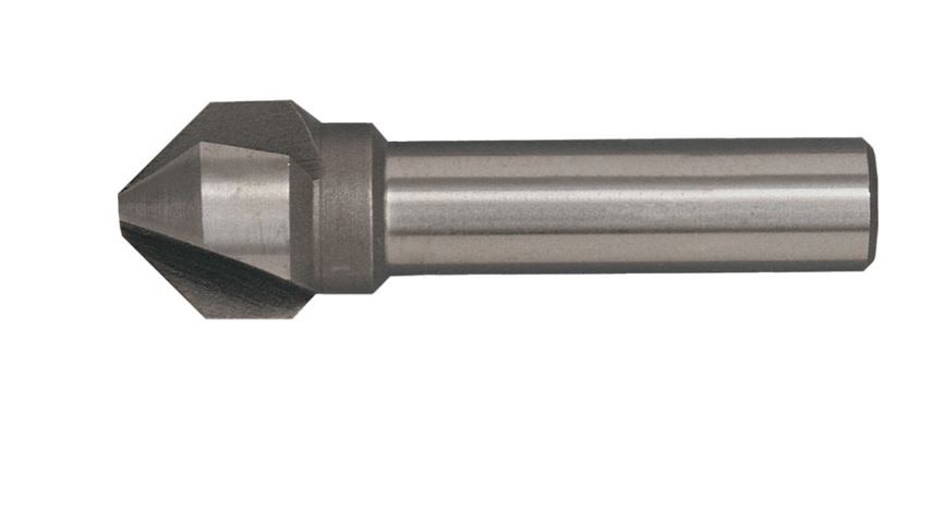 90掳, Countersink, 10mm, Straight Shank, 3 fl, Cobalt High Speed Steel