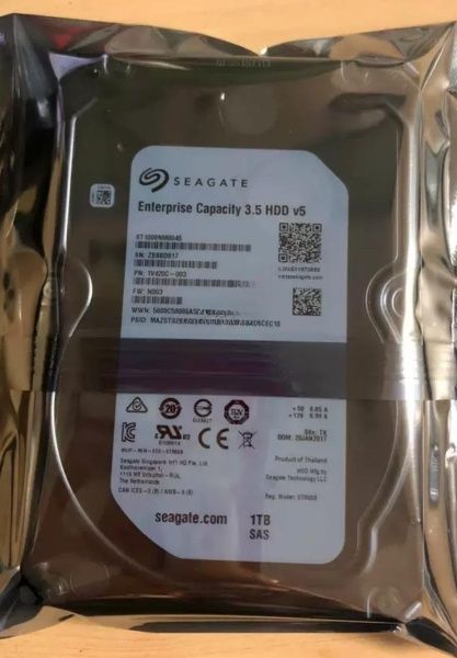Genuine Dell (or) Seagate New Hard Drive Model ST1000NM0045 1TB 3.5" SAS 12G (NO TRAY)