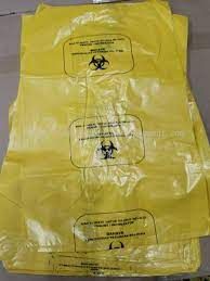 QS Biohazard Yellow Bag