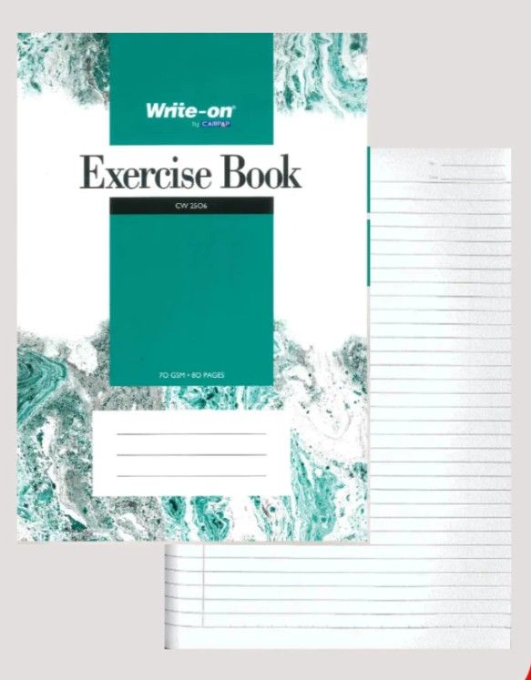 Campap Write-ON Exercise Book A4 Size 2506 & 2507 & 2508 & 2509 & 2510 5pcs 5pcs 2506 80pg CW-2506-KK