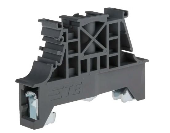 Entrelec DIN rail mounted terminal block end stop PN 1SNK900001R0000