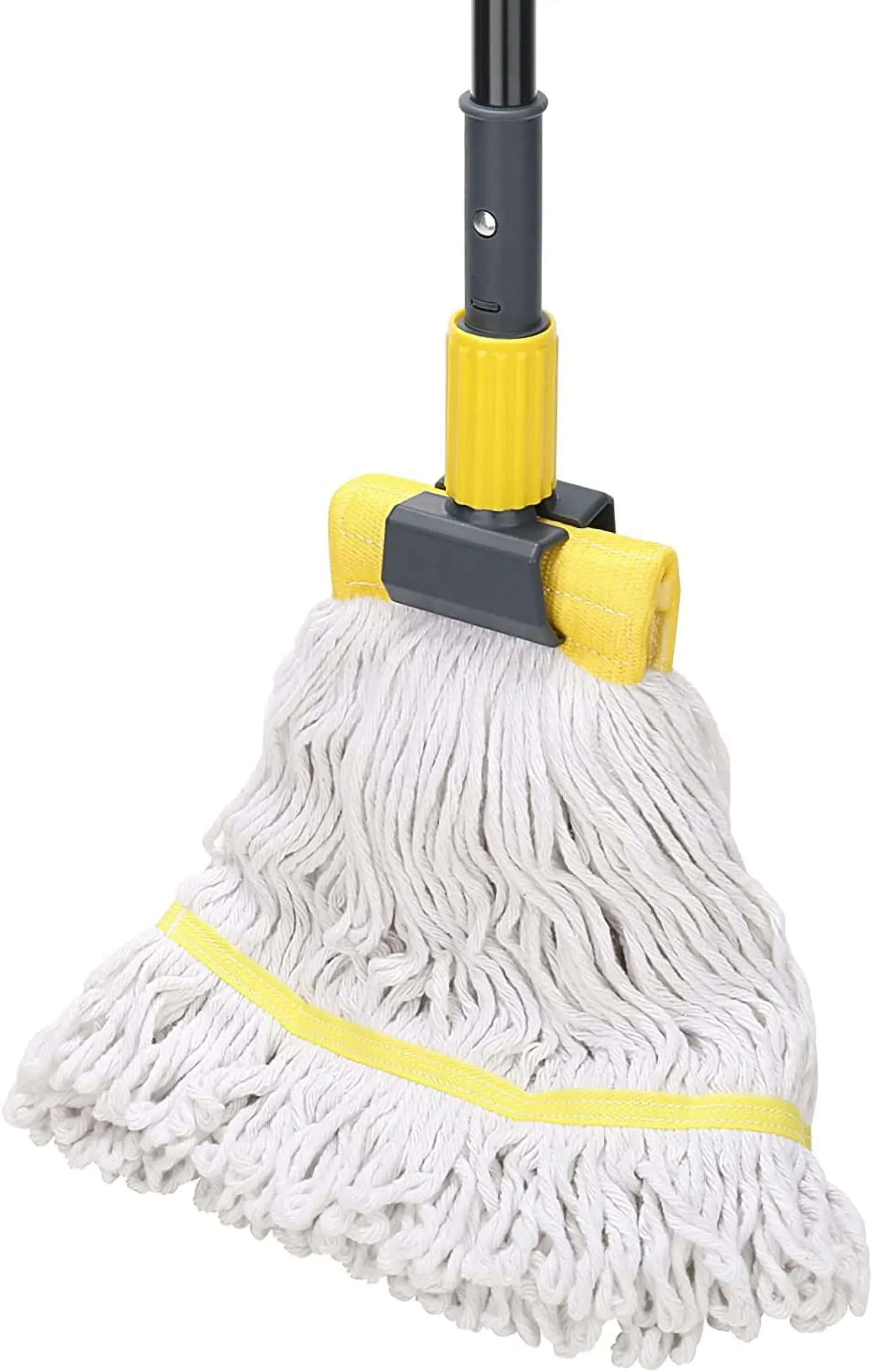 Others *KeFanta Commercial Mop Heavy Duty Industrial Mop with Long Handle,60" Looped-End String Wet Cotton Mops