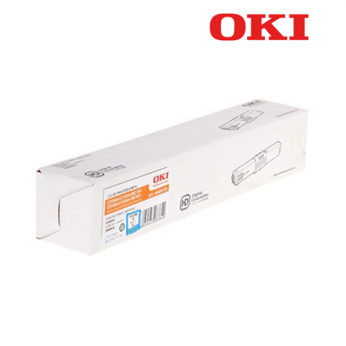 Genuine Malaysia OKI Warranty - OKI C310/330/510/530/MC361/MC561/C511/C331/C531/MC362/MC562 CYAN TONER 2K