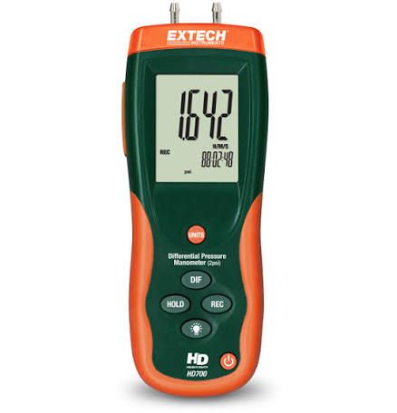 EXTECH HD700 MANOMETER WITH SOFTWARE