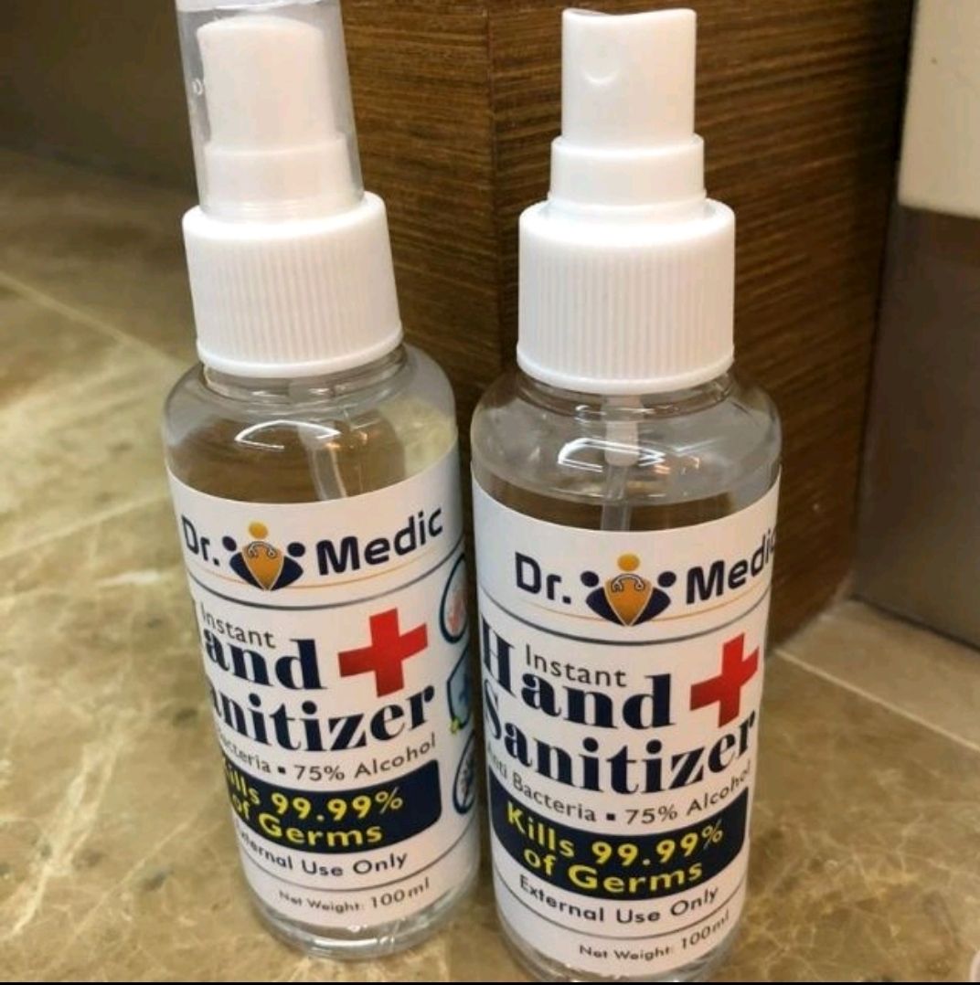 Dr Medic Hand Sanitizer Dr.Medic_100ML 75% Alcohol
