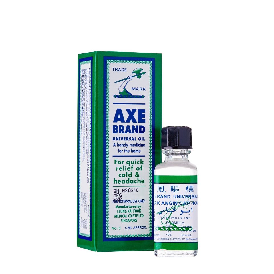 AXE BRAND UNIVERSAL OIL MINYAK ANGIN CAP KAPAK 5ML
