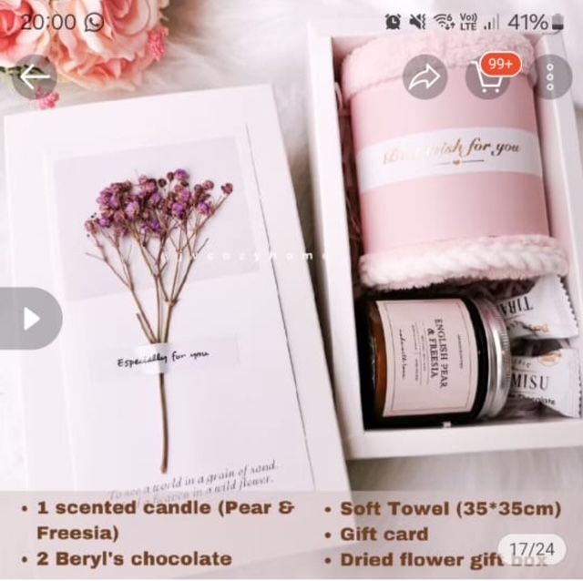 Gift Box Candle