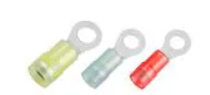 Terminals Nylon, Double Crimp Ring, 16-14 AWG, #10, RNYDS2-5