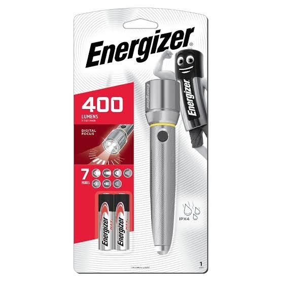 ENERGIZER METAL LIGHT 2AA (with battery)