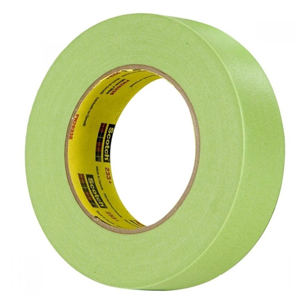 3M Scotch庐 Performance Green Masking Tape 233+ (24mm x 55m)